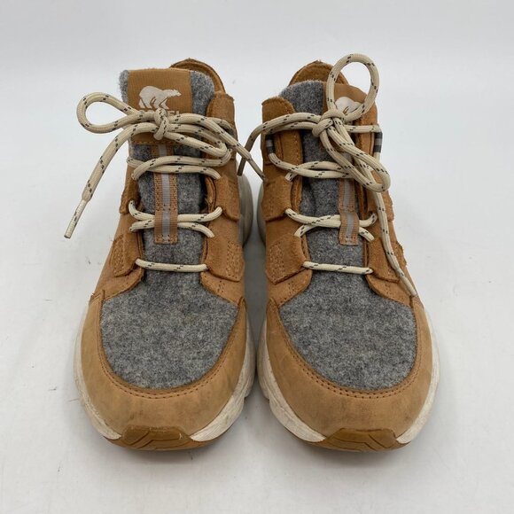 Sorel Brown Gray Kinetic Sneakers | Size 8 - Picture 8 of 9